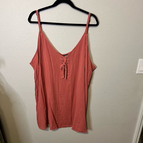 NWT Torrid Pink Tank Top Size 6 - Picture 1 of 5